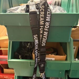 Metal Schlüsselanhänger Scream For Metal